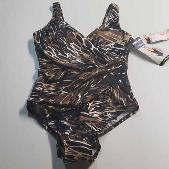 Kirkland Signature Other - Kirkland by Miraclesuit Choco Marble One Piece